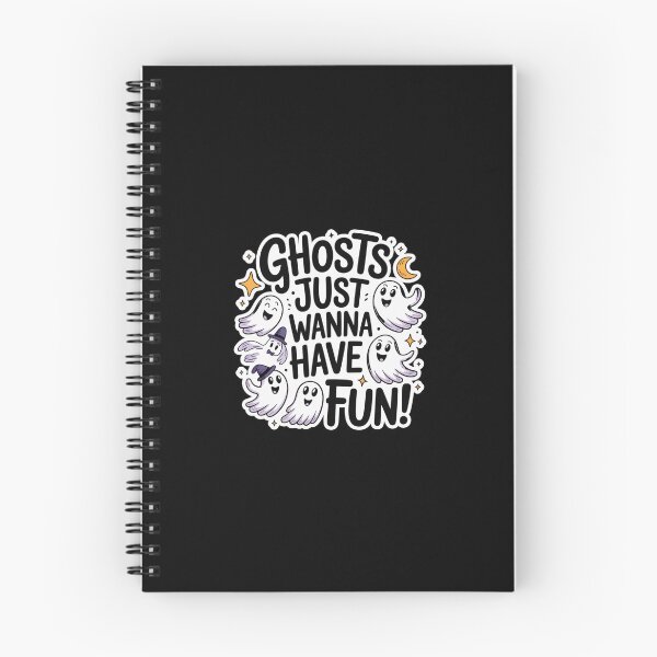Item preview, GHOSTS JUST WANNA HAVE FUN! designed and sold by mirciashop.