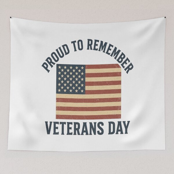 Item preview, Proud to Remember Veterans Day Shirt – Vintage American Flag Distressed Patriotic designed and sold by Globalcitytees.