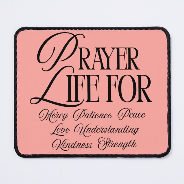 Item preview, Prayer Life Inspiration designed and sold by CG-Custom-Ink.