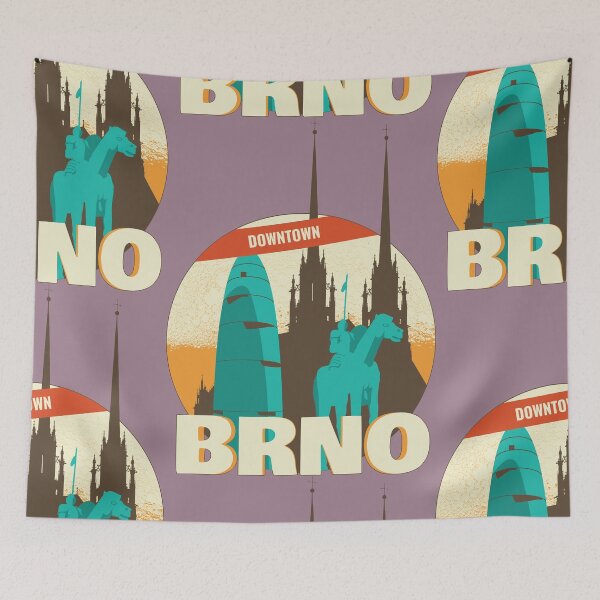 Item preview, Brno Downtown  designed and sold by Dariolafuente.