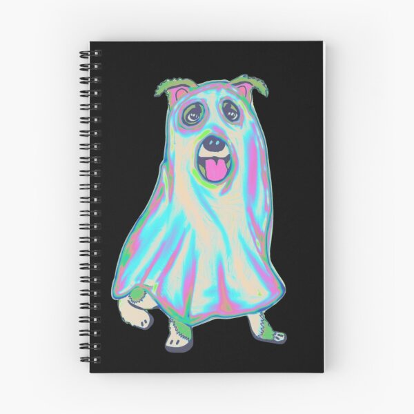 Item preview, Psychedelic Ghost Dog designed and sold by Vanessa Hogle.