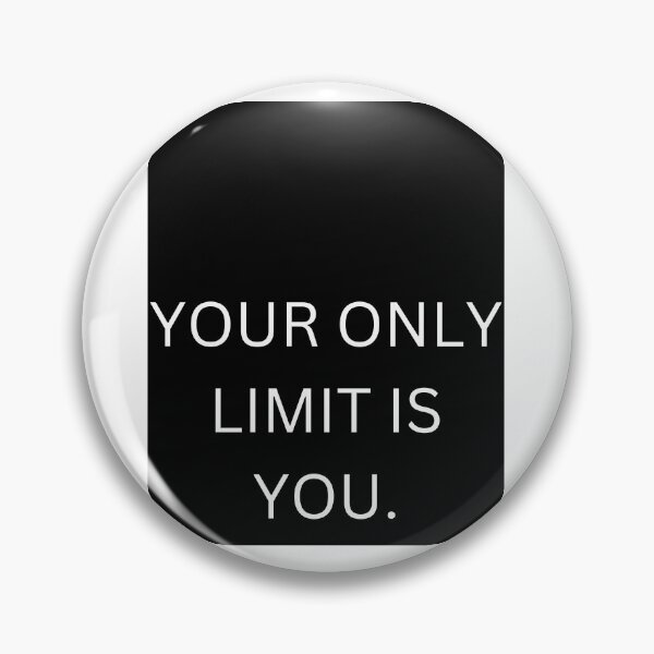 Item preview, Only Limit Is You | Motivational Quote Apparel designed and sold by DreamF.
