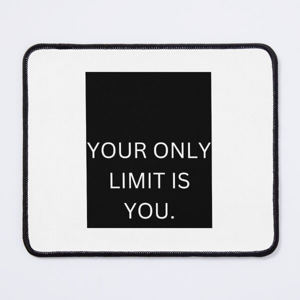 Item preview, Only Limit Is You | Motivational Quote Apparel designed and sold by DreamF.