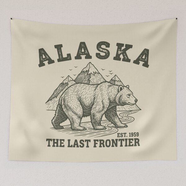 Item preview, Bear Alaska The Last Frontier designed and sold by Colorfulman.
