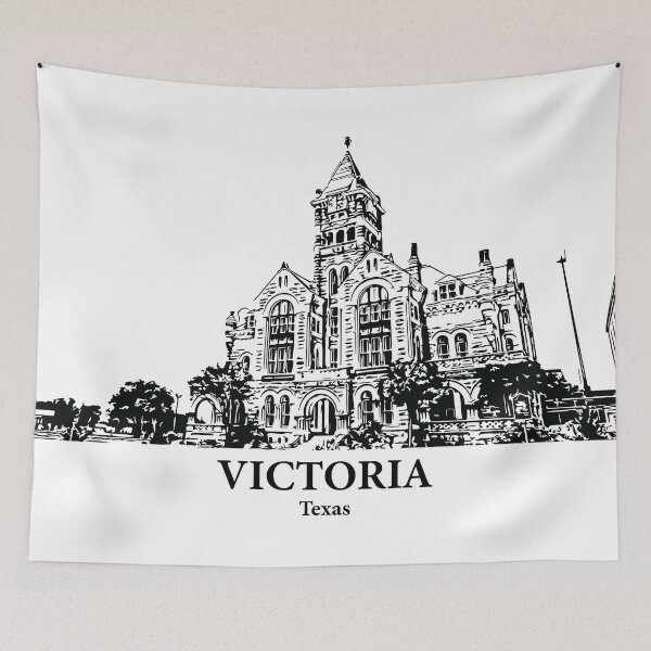 Item preview, Victoria - Texas designed and sold by Lakeric Cityscapes.