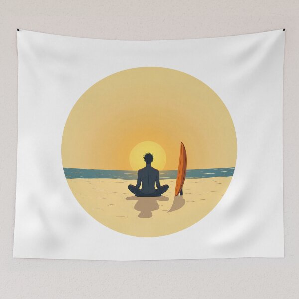 Item preview, Post-Surf Zen - Minimalist Ocean Meditation designed and sold by sharifex.