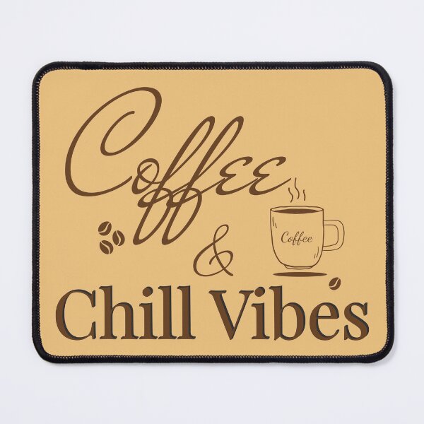 Item preview, Coffee & Chill Vibes — Cozy Minimalist Coffee Lover Design by MrDruk designed and sold by MrDruk.