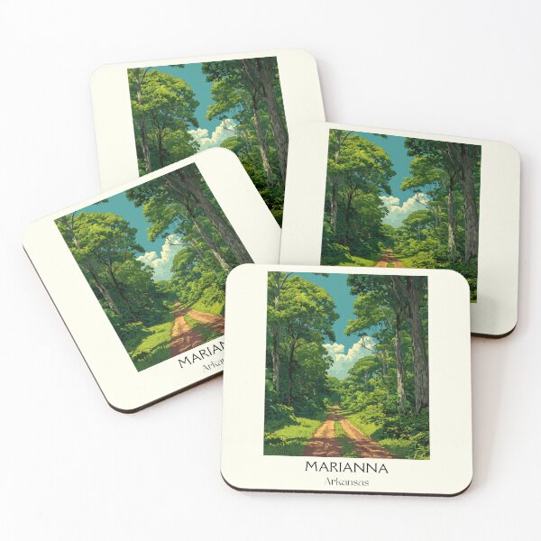 Item preview, Marianna Arkansas Forest Trail Art Print designed and sold by TuncGK.