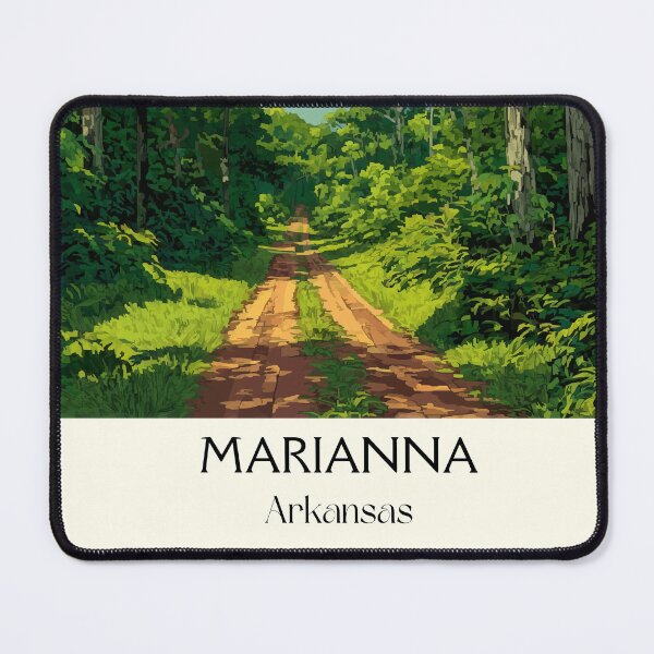 Item preview, Marianna Arkansas Forest Trail Art Print designed and sold by TuncGK.