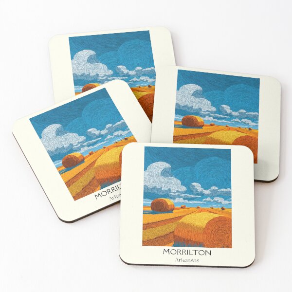 Item preview, Morrilton Arkansas Wheat Fields Art Print designed and sold by TuncGK.