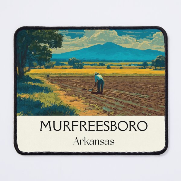 Item preview, Murfreesboro Arkansas Moonlit Lake Art Print designed and sold by TuncGK.