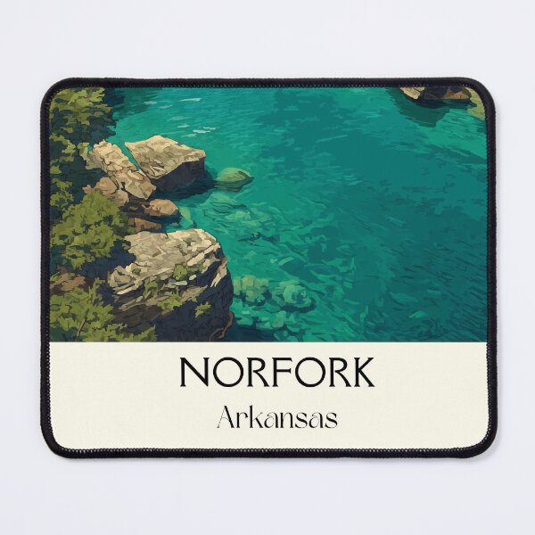 Item preview, Norfork Arkansas River Gorge Art Print designed and sold by TuncGK.