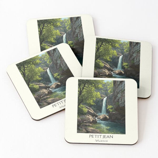 Item preview, Petit Jean Arkansas Waterfall Art Print designed and sold by TuncGK.