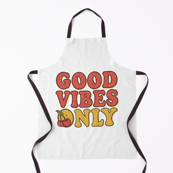 Item preview, Retro good vibes only design with cherries, perfect for t shirts and merchandise designed and sold by DigitalGraphic1.