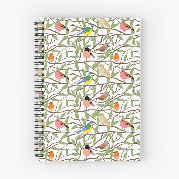 Item preview, Birds repeat pattern designed and sold by PoppyWillmotart.