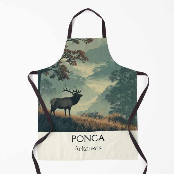 Item preview, Ponca Arkansas Elk Art Print designed and sold by TuncGK.