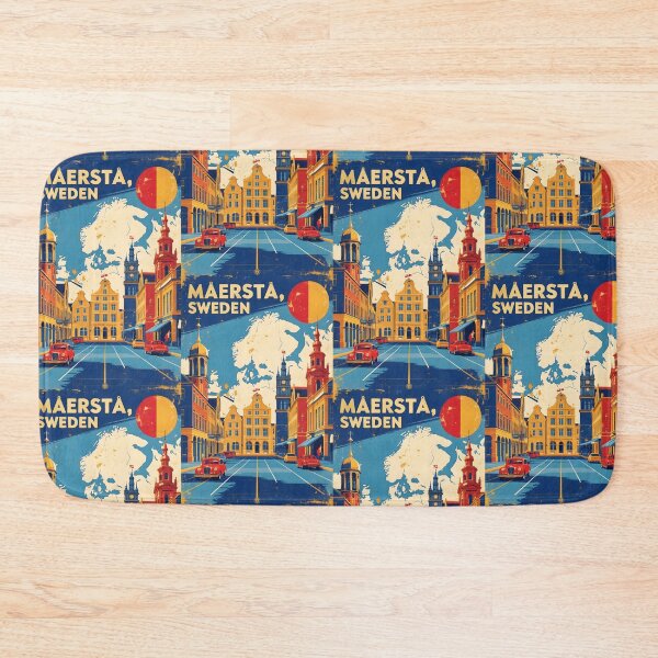 Item preview, Maersta Sweden 1950s Vintage Travel Tourism designed and sold by TravelersGems.