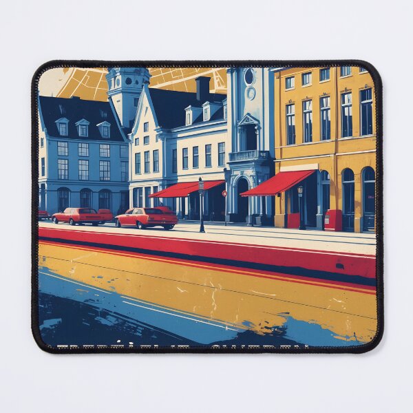 Item preview, Soedertaelje Sweden 1950s Vintage Travel Tourism designed and sold by TravelersGems.