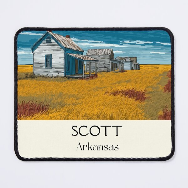 Item preview, Scott Arkansas Rural Church Art Print designed and sold by TuncGK.