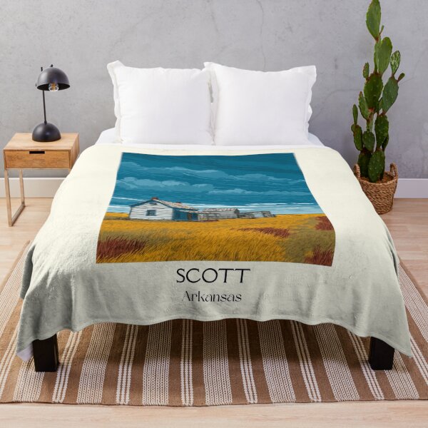 Item preview, Scott Arkansas Rural Church Art Print designed and sold by TuncGK.