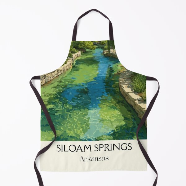 Item preview, Siloam Springs Arkansas Natural Spring Art Print designed and sold by TuncGK.