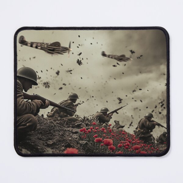 Item preview, D-Day Poppy Solder  designed and sold by Airpower Art.
