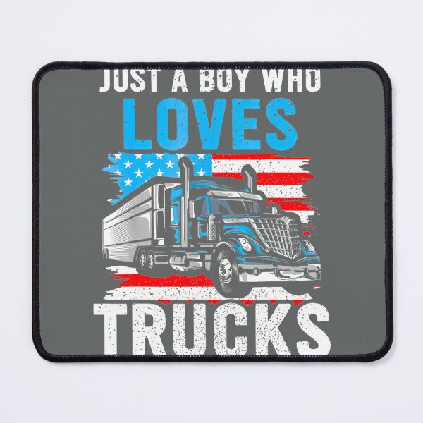 Item preview, Semi Truck Toddler Just A Boy Who Loves Truckspng By Merch, Limited Edition, Perfect Gift For You A designed and sold by BROSHERYLSHOP.