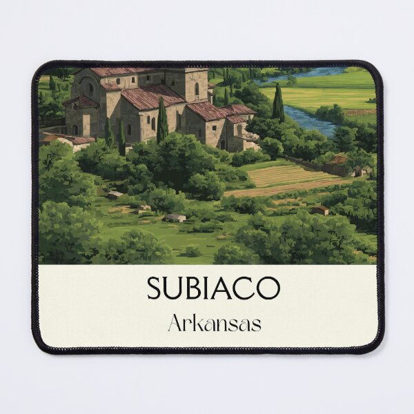 Item preview, Subiaco Arkansas Abbey Art Print designed and sold by TuncGK.