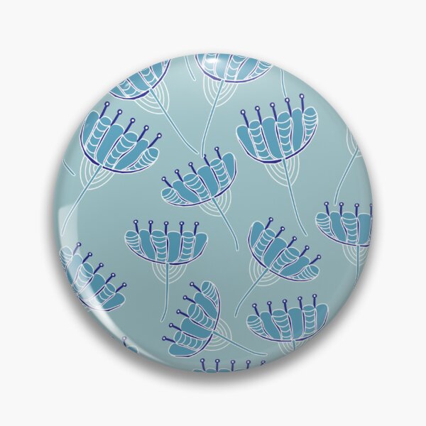Item preview, Abstract flower repeat pattern designed and sold by PoppyWillmotart.
