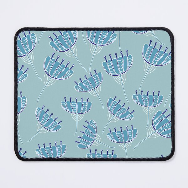 Item preview, Abstract flower repeat pattern designed and sold by PoppyWillmotart.