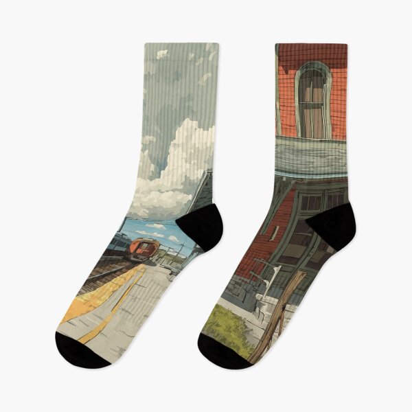 Item preview, Van Buren Arkansas Historic Downtown Art Print designed and sold by TuncGK.