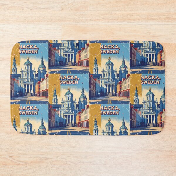 Item preview, Nacka Sweden 1950s Vintage Travel Tourism designed and sold by TravelersGems.