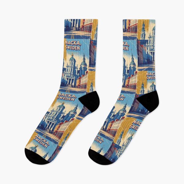 Item preview, Nacka Sweden 1950s Vintage Travel Tourism designed and sold by TravelersGems.