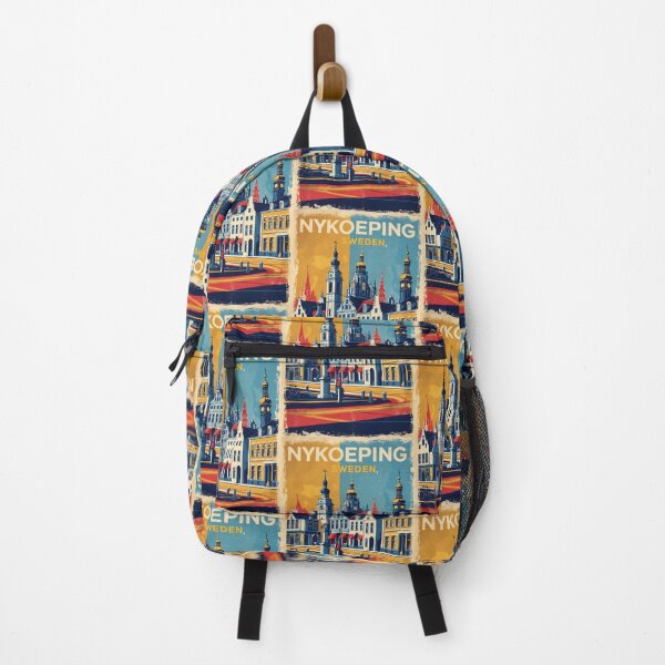 Item preview, Nykoeping Sweden 1950s Vintage Travel Tourism designed and sold by TravelersGems.