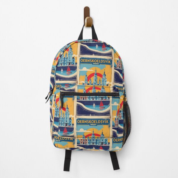 Item preview, Oernskoeldsvik Sweden 1950s Vintage Travel Tourism designed and sold by TravelersGems.