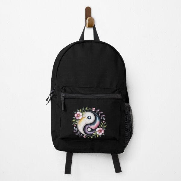 Item preview, yin-yang with flower designed and sold by jkrphoto.
