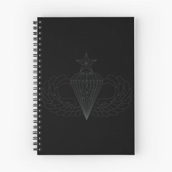 Item preview, Badge - Army - Parachutist - Senior - 1 Combat Star - Black - Metal X 300 designed and sold by Military Insignia Products.