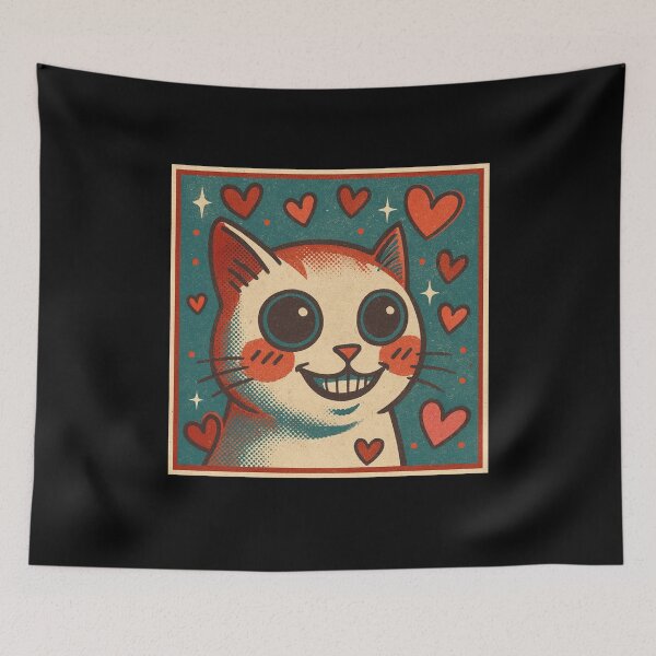 Item preview, Goofy Ahh Cat Meme Dank Cursed Weirdcore Cringey Banana Cat designed and sold by Bongocomic.