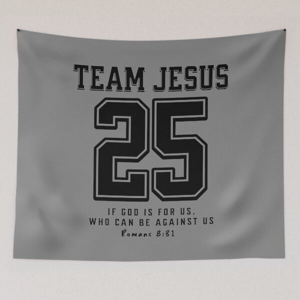 Item preview, Team Jesus Jersey# and Scripture designed and sold by CG-Custom-Ink.