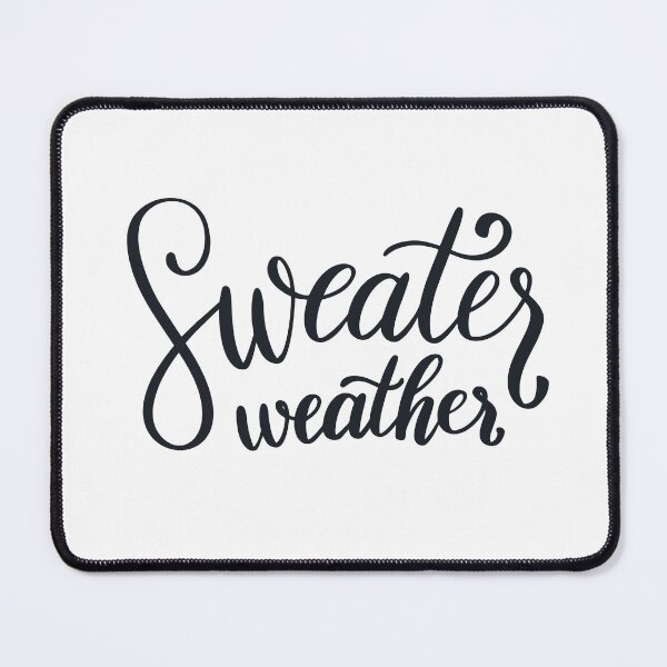 Item preview, Sweater Weather Cozy Autumn Quote | Fall Aesthetic Typography Design for Hoodies, Mugs & Stickers designed and sold by twistedblogger.