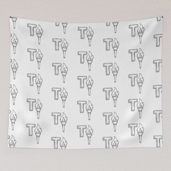 Item preview, An illustration of letter T stands for Torch designed and sold by rasagamastore.