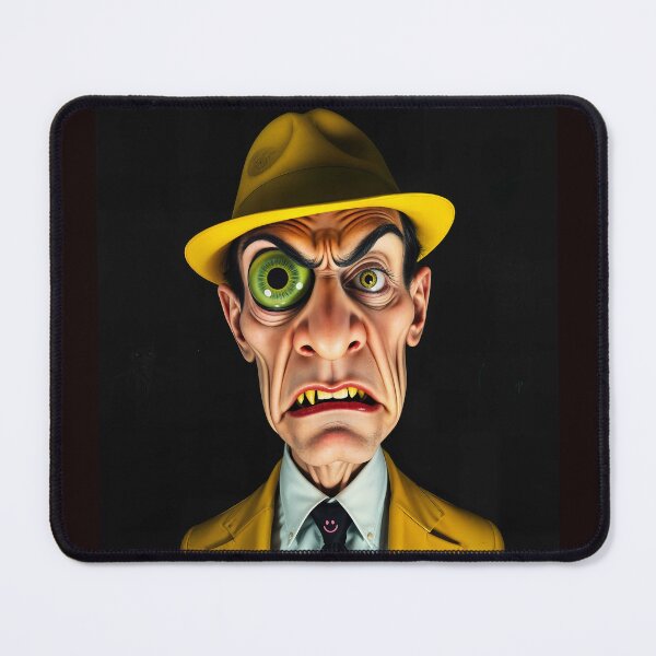 Item preview, A weird guy that looks a little like Dick Tracy  designed and sold by Henrybubbles400.