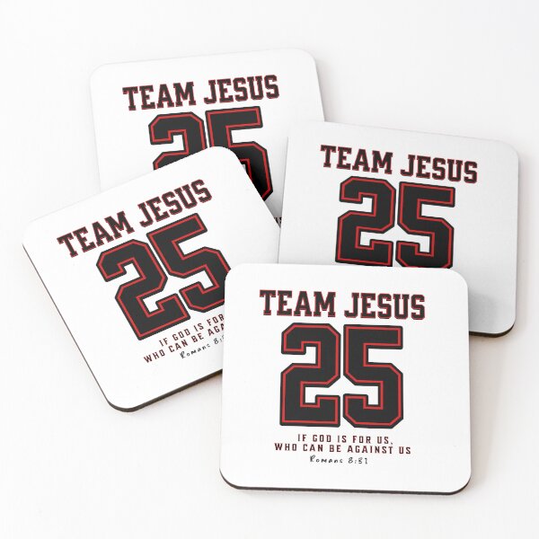 Item preview, Team Jesus Jersey# and Scripture designed and sold by CG-Custom-Ink.