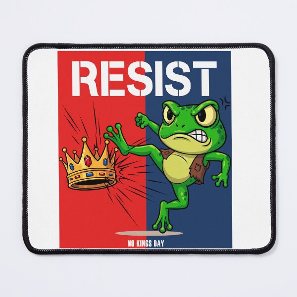 Item preview, No Kings Since 1776 Frog Protest designed and sold by NelsBla.