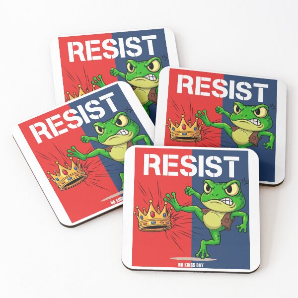 Item preview, No Kings Since 1776 Frog Protest designed and sold by NelsBla.