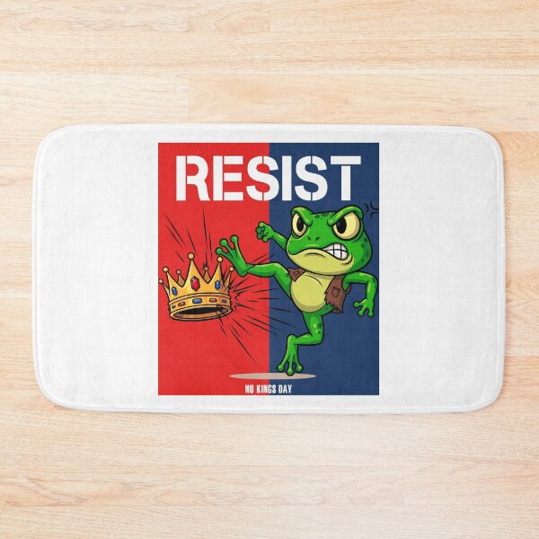 Item preview, No Kings Since 1776 Frog Protest designed and sold by NelsBla.