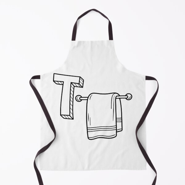 Item preview, An illustration of letter T stands for Towel designed and sold by rasagamastore.