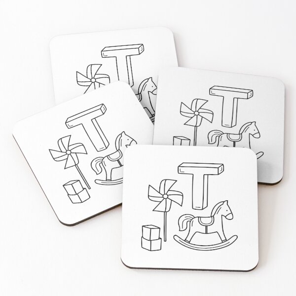 Item preview, An illustration of letter T stands for Toy designed and sold by rasagamastore.