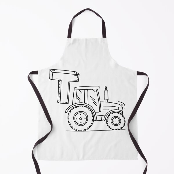 Item preview, An illustration of letter T stands for Tractor designed and sold by rasagamastore.