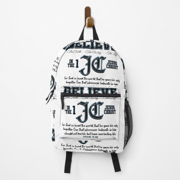 Item preview, Believe in the 1 Jesus Christ with Scripture designed and sold by CG-Custom-Ink.